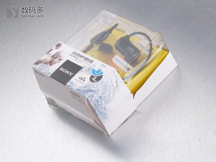 sony 索尼 nwz-w273s 便携式播放器[运动耳机]   包装