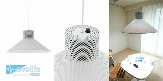 当吊灯爱上蓝牙音箱 ROOS Speaker Light by Bluetooth