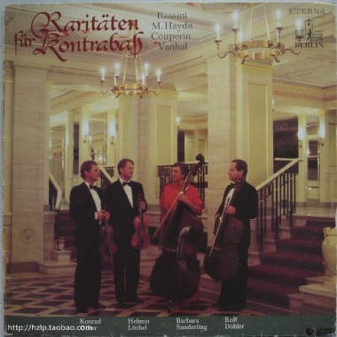 828066 Raritaten fur kontrabab Rossini M.Haydn Couperin Vanhala