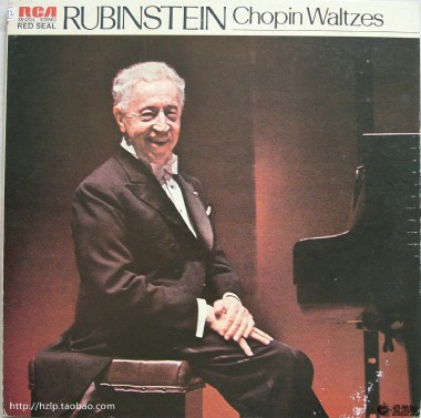 SX-2704 Chopin Waltzes 肖邦华尔兹 Rubinstein 鲁宾斯坦 LP黑胶唱片
