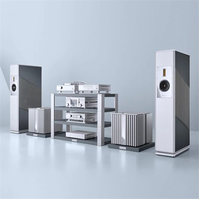传承旗舰 BC350 基因 - Burmester BC150 座地扬声器