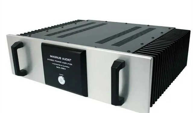 典型美式扩大机：Magnus Audio MA-380 立体声后级